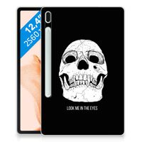 Tablet BackCover Samsung Galaxy Tab S7FE Skull Eyes