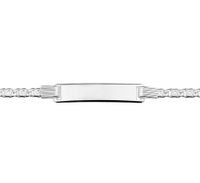 TFT Graveerarmband Zilver Valkenoog Plaat 6,0 mm 16-18 cm