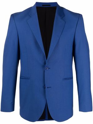 Études Studio blazer cintré à simple boutonnage - Bleu