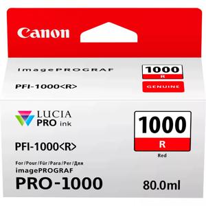 Canon PFI-1000 R inktcartridge Origineel Rood