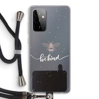 Be(e) kind: Samsung Galaxy A72 5G Transparant Hoesje met koord