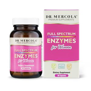 Full Spectrum for Women Enzymes (90 Capsules) - Dr. Mercola