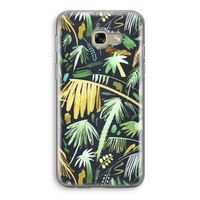 Tropical Palms Dark: Samsung Galaxy A5 (2017) Transparant Hoesje