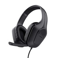 Trust GXT 415 Zirox Over-ear gamingheadset Headset Zwart Trust GXT 415 Zirox Over-ear gamingheadset Headset Zwart