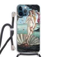 Birth Of Venus: iPhone 12 Pro Max Transparant Hoesje met koord