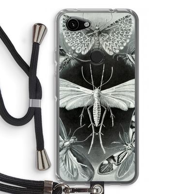 Haeckel Tineida: Pixel 3a Transparant Hoesje met koord