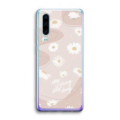 Daydreaming becomes reality: Huawei P30 Transparant Hoesje