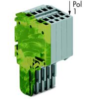 WAGO 2020-211/000-037 Connector, female Groen, Geel, Grijs 20 stuk(s) - thumbnail