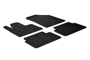 Rubbermatten passend voor Citroen C5 vanaf 2008 (T-Design 4-delig+montageclips) GL0119