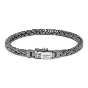 Buddha to Buddha J170BR-SS Armband Katja Black Rhodium Shine Silver