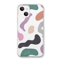 Memphis Shapes: iPhone 13 mini Transparant Hoesje