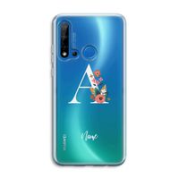 Pink Bouquet: Huawei P20 Lite (2019) Transparant Hoesje