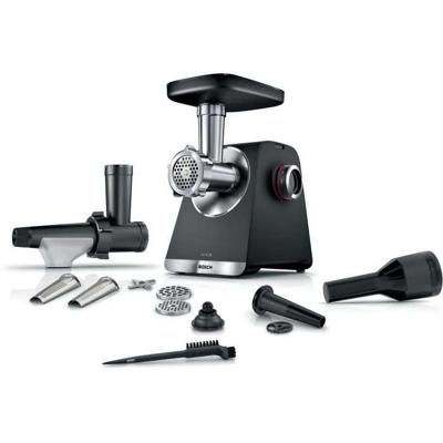 BOSCH Serie 6 MFWS650B Vleesmolen - 500 W - 3,5 kg/min - 3 Hakroosters - Zwart