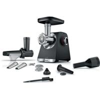 BOSCH Serie 6 MFWS650B Vleesmolen - 500 W - 3,5 kg/min - 3 Hakroosters - Zwart