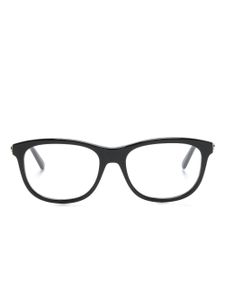 Gucci Eyewear lunettes de vue rectangulaires à plaque logo - Noir