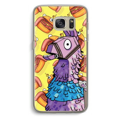 Loot Burger: Samsung Galaxy S7 Transparant Hoesje Loot Burger: Samsung Galaxy S7 Transparant Hoesje