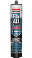 Soudal Fix - All Flexi | Lijm- en voegkit | Bruin | 290 ml - 105032 - thumbnail