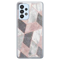 Samsung Galaxy A33 siliconen hoesje - Stone grid Samsung Galaxy A33 siliconen hoesje - Stone grid