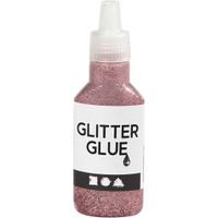 Creativ Company Glitterlijm Roze, 25ml