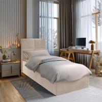 OP=OP Opbergboxspring Levi 90 x 200 Beige OP=OP Opbergboxspring Levi 90 x 200 Beige