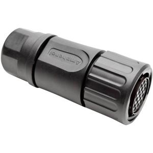 Amphenol RTS 6BS 14N 19S03 Ronde connector Koppeling, recht Totaal aantal polen: 19 Serie (ronde connectoren): Ecomate Aquarius 1 stuk(s)