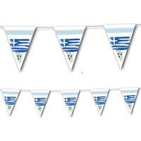 Griekse vlag vlaggenlijnen slingers 3,5 meter   - - thumbnail