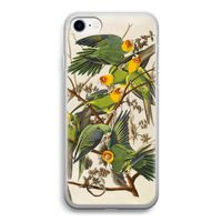 Carolinaparkiet: iPhone SE 2020 Transparant Hoesje