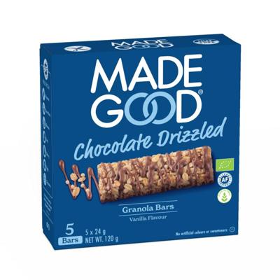 Made Good Granola bar chocolate vanilla bio
