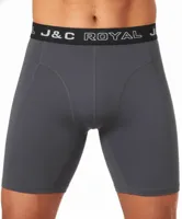 J&C Heren boxershort - extra lange pijpjes - Modal - Tegen schurende benen - Kruipt niet op