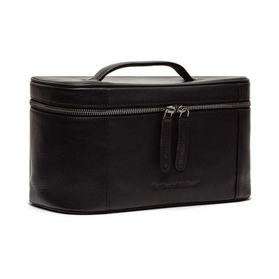 Chesterfield Leren Toilettas Limone Zwart