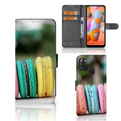 Samsung Galaxy M11 | A11 | Book Cover | Macarons