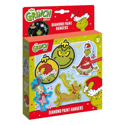 Totum Diamond painting kersthangers maken the grinch