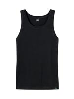 Schiesser - Long Life Cotton - Shirt 0/0 - zwart, Maat:L