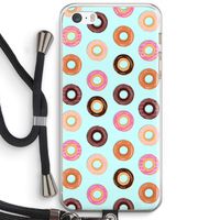 Donuts: iPhone 5 / 5S / SE Transparant Hoesje met koord