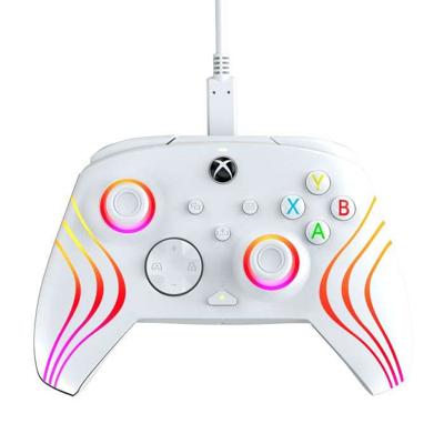 Gamepad - PDP - Afterglow Wave - Bedraad - Wit - Compatibel met pc en Xbox