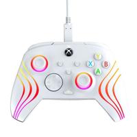 Gamepad - PDP - Afterglow Wave - Bedraad - Wit - Compatibel met pc en Xbox
