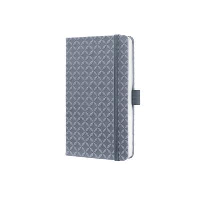Sigel si-jn126 notitieboek jolie flair a6 hardcover gelinieerd gletsjer grijs 174 blz 80g