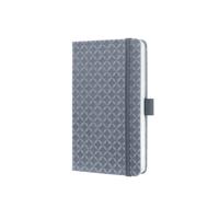 Sigel si-jn126 notitieboek jolie flair a6 hardcover gelinieerd gletsjer grijs 174 blz 80g