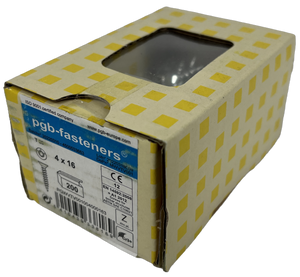 pgb-Europe PGB-FASTENERS | Spaanplaatschroef VK-T Ø 4,0x16 Zn | 200 stuks - PGWVTV001004000163