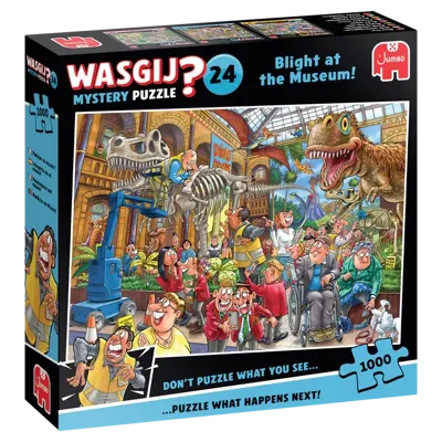 Jumbo Wasgij? Mystery 24 paniek in het museum! 1000 stukjes