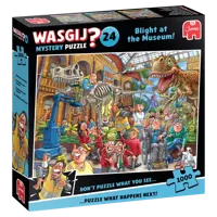 Jumbo Wasgij? Mystery 24 paniek in het museum! 1000 stukjes