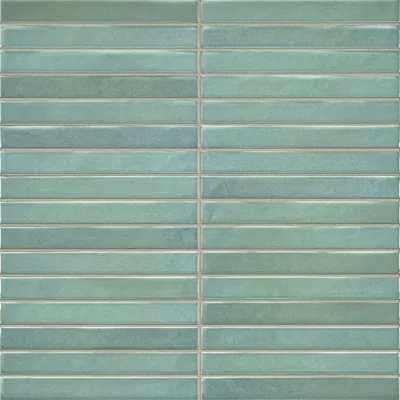 Pencil Kromo Sage mozaiektegel 35x35 groen