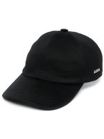 Zegna casquette à plaque logo - Noir - thumbnail