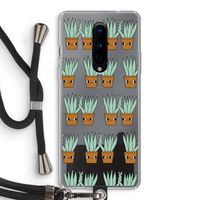 Sansevieria: OnePlus 8 Transparant Hoesje met koord