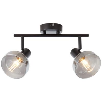 Brilliant Design plafondlampReflekt 2-lichts zwart - 82713/06