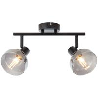 Brilliant Design plafondlampReflekt 2-lichts zwart - 82713/06
