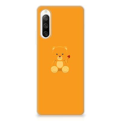 Sony Xperia 10 IV Telefoonhoesje met Naam Baby Beer
