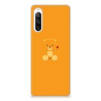 Sony Xperia 10 IV Telefoonhoesje met Naam Baby Beer