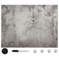 Magneetbord wandmontage 80x60 cm glas - thumbnail