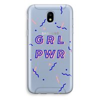 GRL PWR: Samsung Galaxy J5 (2017) Transparant Hoesje